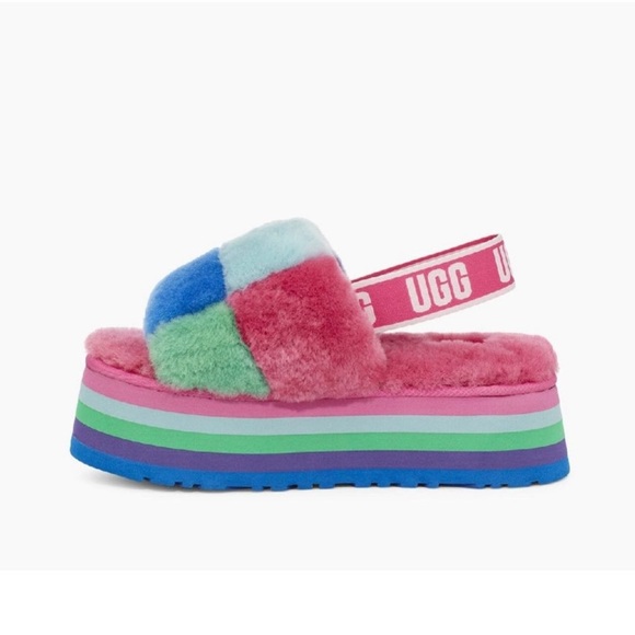 UGG Shoes - UGG Women’s Disco Checker Slide Size 6